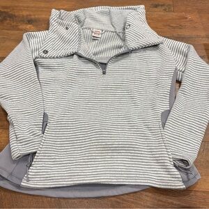 Avalanche Gray Quarter-Zip Sweatshirt women’s xxl